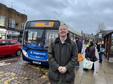 Neil with the X7 bus